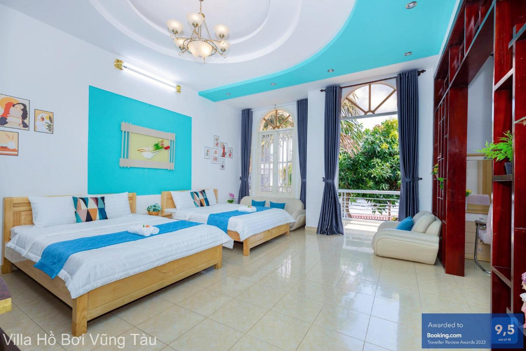 Villa San Vuon Gan Bien Bai Sau - Free Bida - Dan Karaoke Vung Tau Zewnętrze zdjęcie