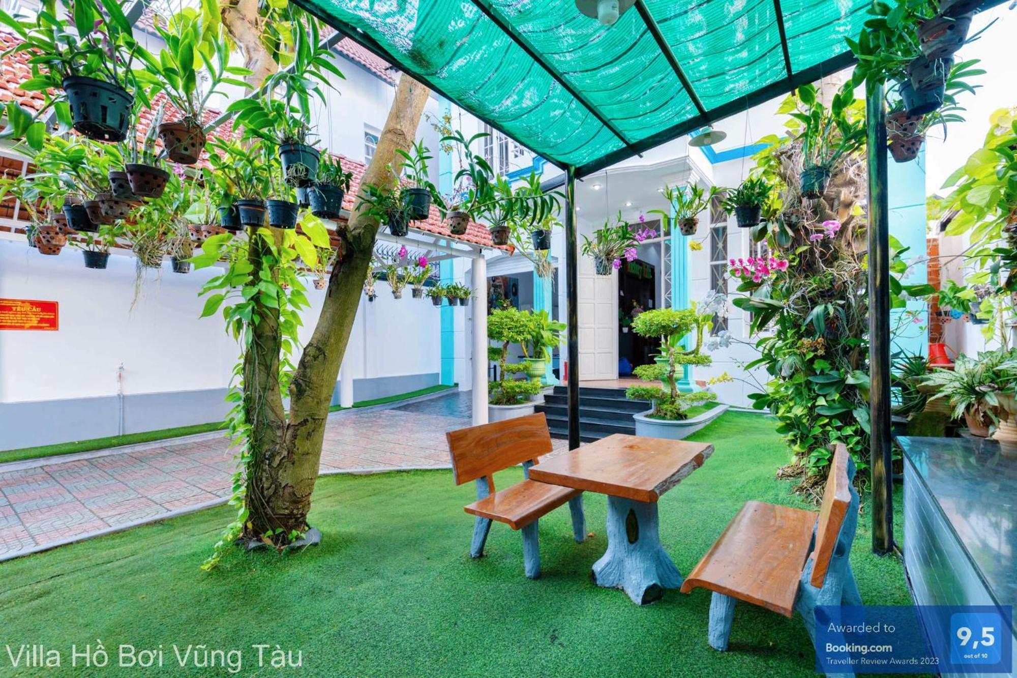 Villa San Vuon Gan Bien Bai Sau - Free Bida - Dan Karaoke Vung Tau Zewnętrze zdjęcie