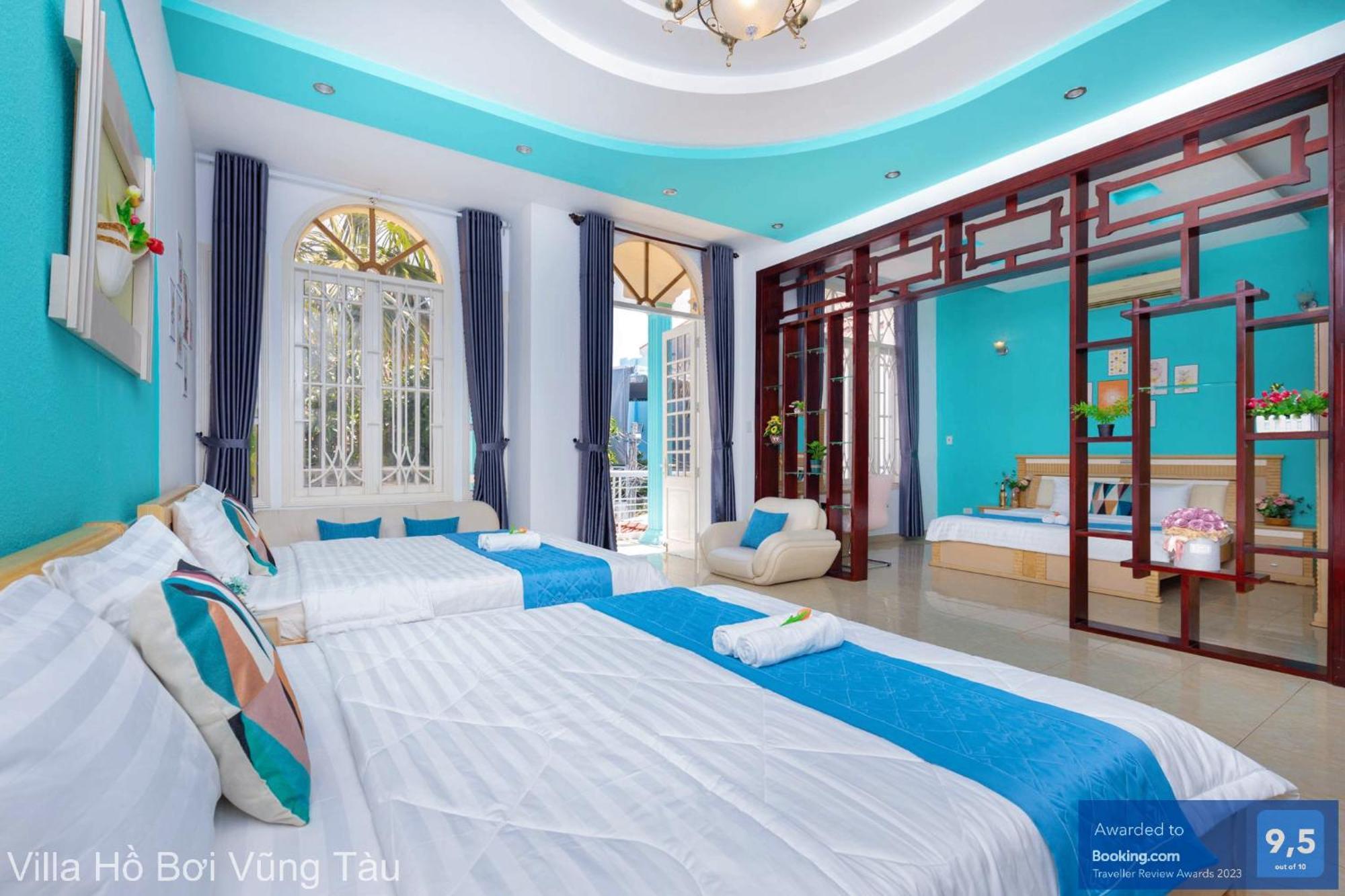 Villa San Vuon Gan Bien Bai Sau - Free Bida - Dan Karaoke Vung Tau Zewnętrze zdjęcie