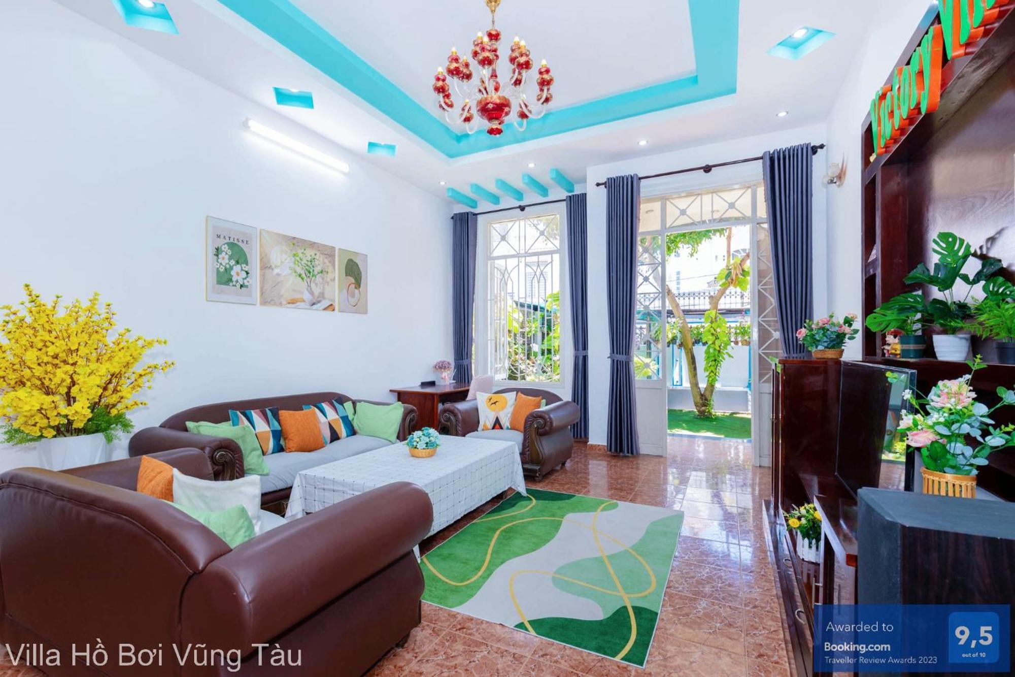 Villa San Vuon Gan Bien Bai Sau - Free Bida - Dan Karaoke Vung Tau Zewnętrze zdjęcie